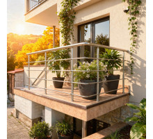 HK Zábradlí rovné B1HRB-2 1000x900 B