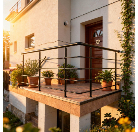 HK Zábradlí rovné B1HRC-2 1000x900 C