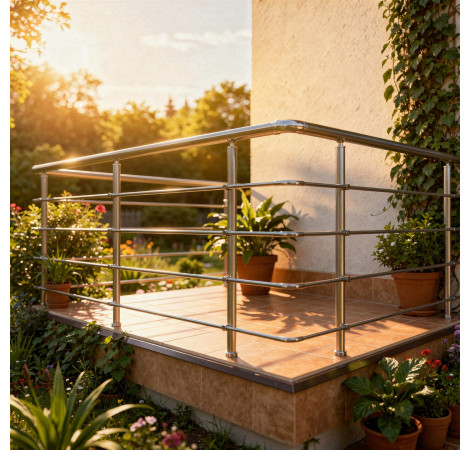 HK Zábradlí rovné B1HR-2 1000x900 S