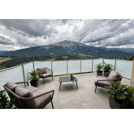 HK Zábradlí rovné C4HRB-2 1000x1000 B