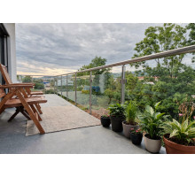 HK Zábradlí rovné E2BR-2 1000x1000 S