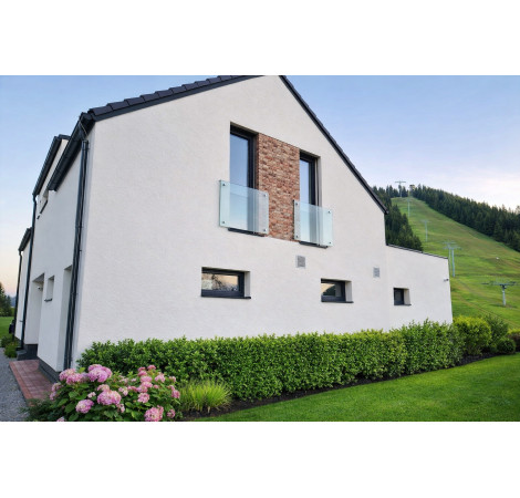 Zábradlí na Francouzské okno H8C16