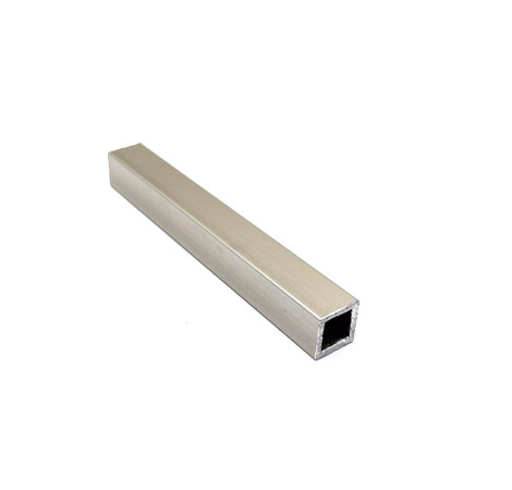 Hliníková výplň 14x14mm, Imitace nerez