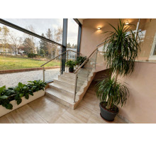 Nerezové zábradlí na schody SKNSH 1000mm AISI304